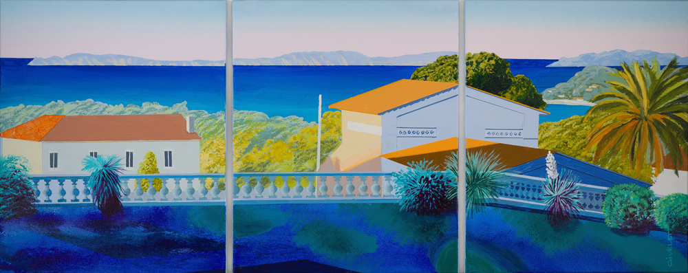 La Croix Valmer, soleil levant 