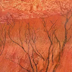 Alpilles en rouge