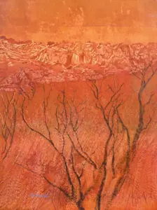 Alpilles en rouge