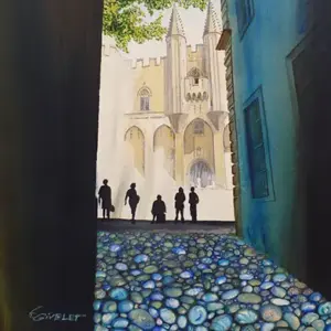 La rue bleue